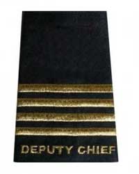 FSU Black Pair Epaulettes